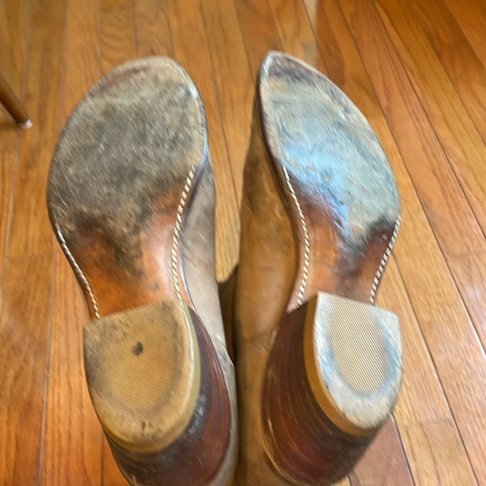 🪡 Dingo tan western boots
